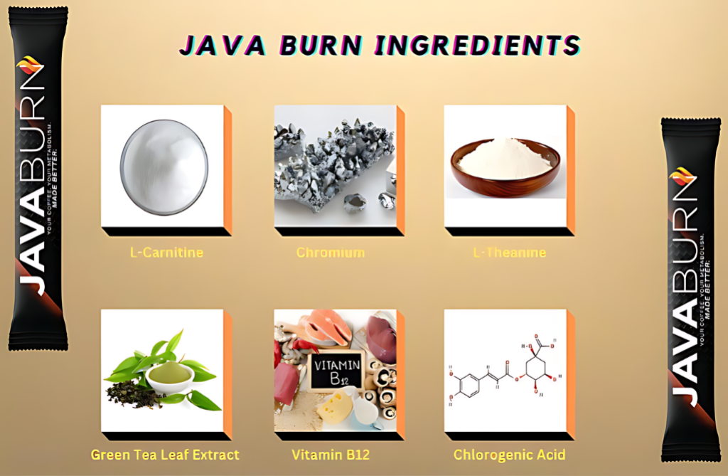 java burn ingredients